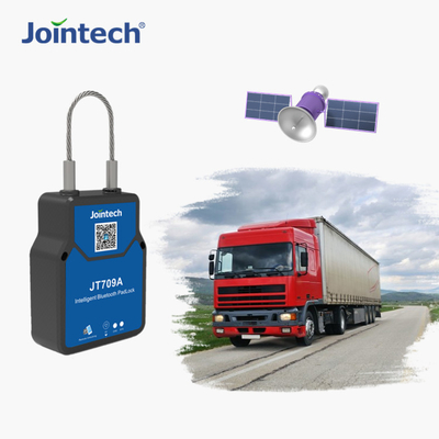 JT709A Small GPS Lock Keyless Remote Control Tamper Alert For Container Door Monitoring