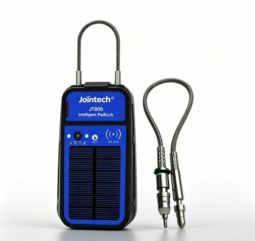 JT 800 AI-Powered Smart Electronic Lock with Real-Time Tracking Waterproof Remote Control GPS Tracker Padlock