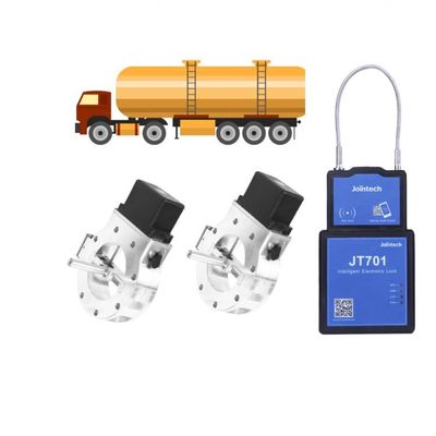 Fechadura eletrônica GPS industrial Jointech para monitoramento de contêineres e segurança de transporte JT701D