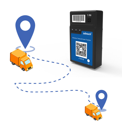Rastreador GPS inteligente 4G com sensores de temperatura / umidade - à prova d'água e com bateria longa