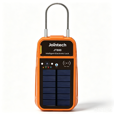 Jointech JT800 Solar AI Lock   Real-Time Cargo GPS Tracker Padlock
