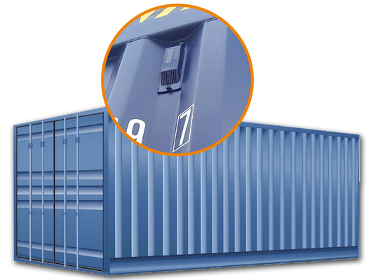 Equipamento de longa duração da bateria GPS Container Lock com modo de comunicação GPRS/GSM/Bluetooth e posicionamento GPS de alta precisão